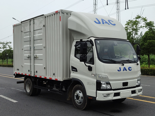 江淮牌HFC5042XXYEV11純電動(dòng)廂式運(yùn)輸車公告圖片