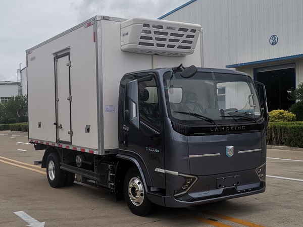 藍(lán)擎牌YTQ5042XLCKJEV341-LQ純電動(dòng)冷藏車公告圖片