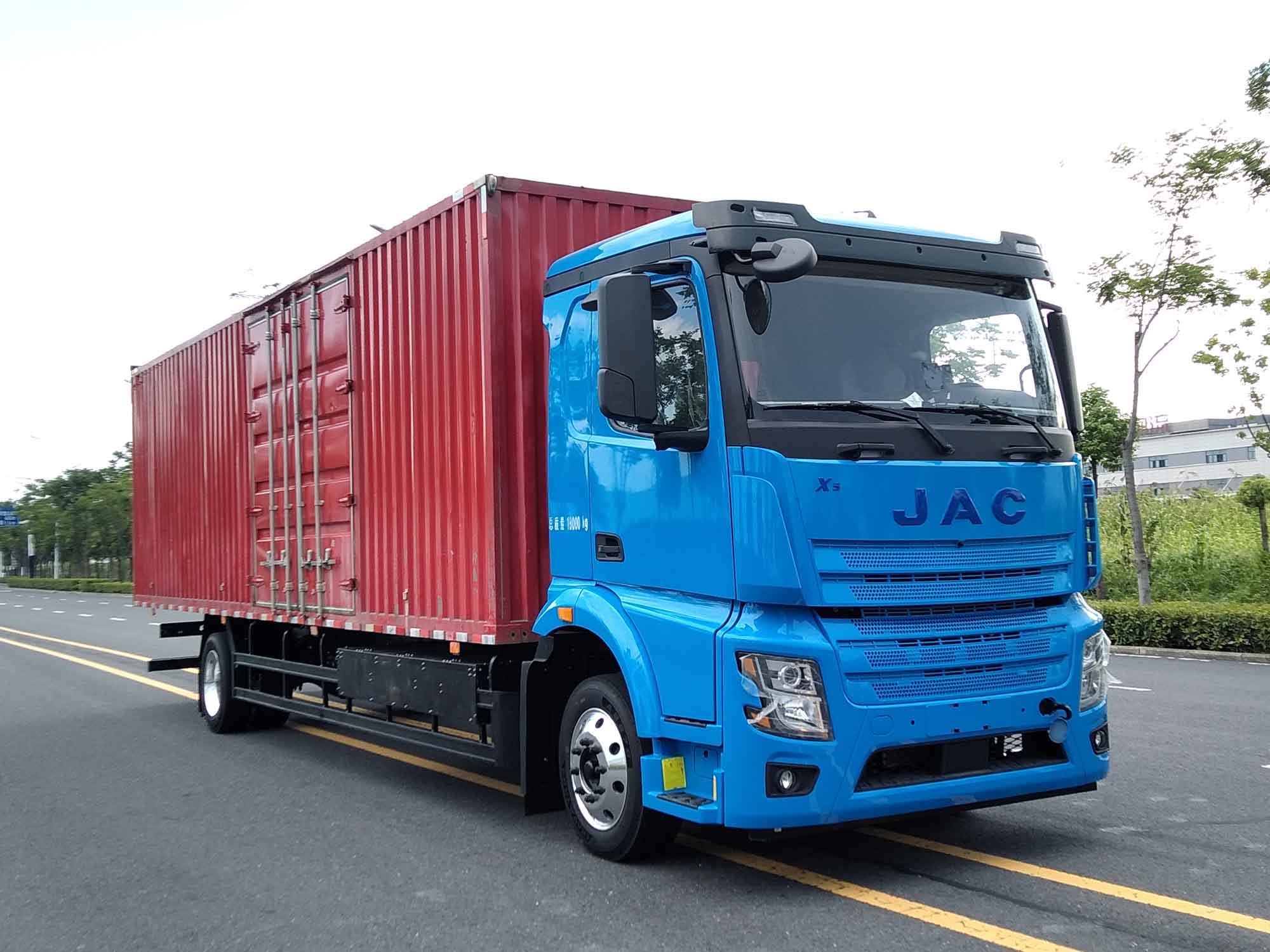 江淮牌HFC5184XXYEV02純電動廂式運輸車公告圖片