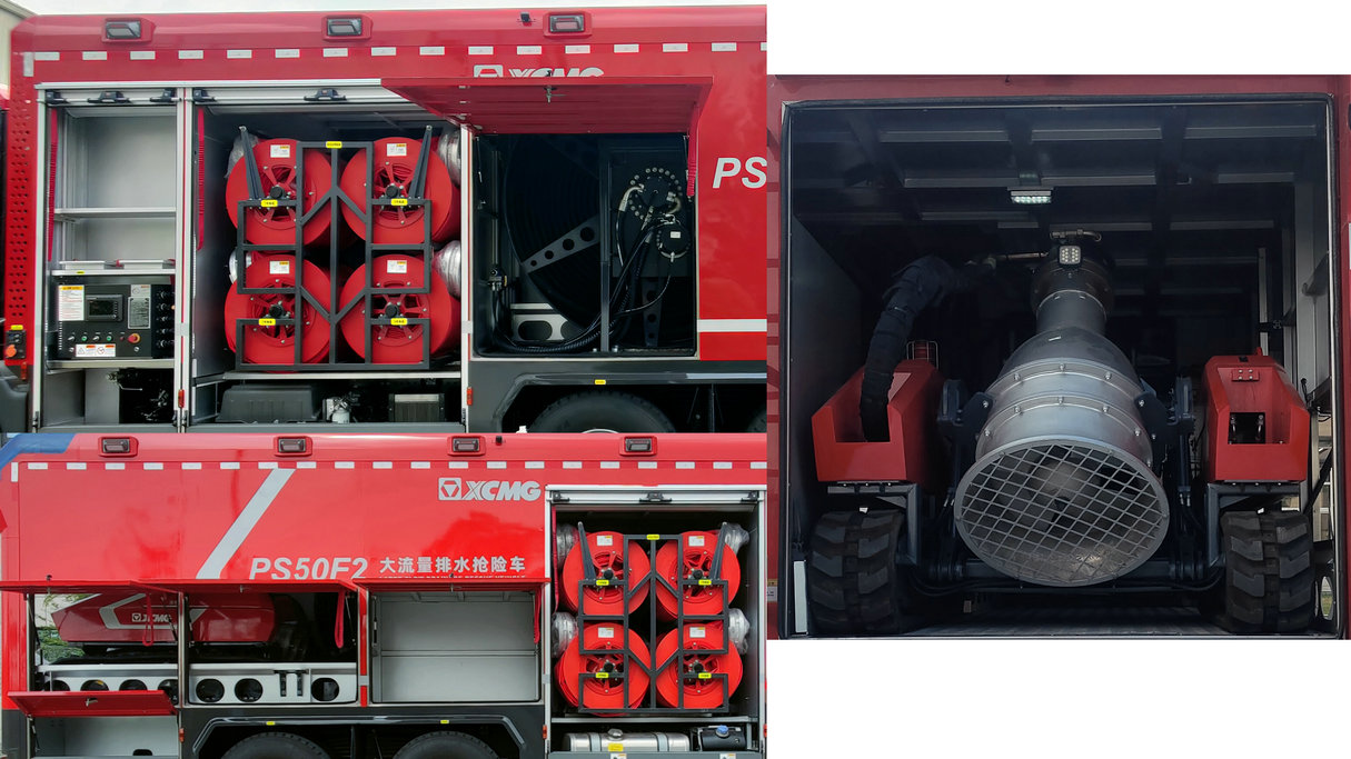 徐工牌XGF5211TPS50F2大流量排水搶險車公告圖片