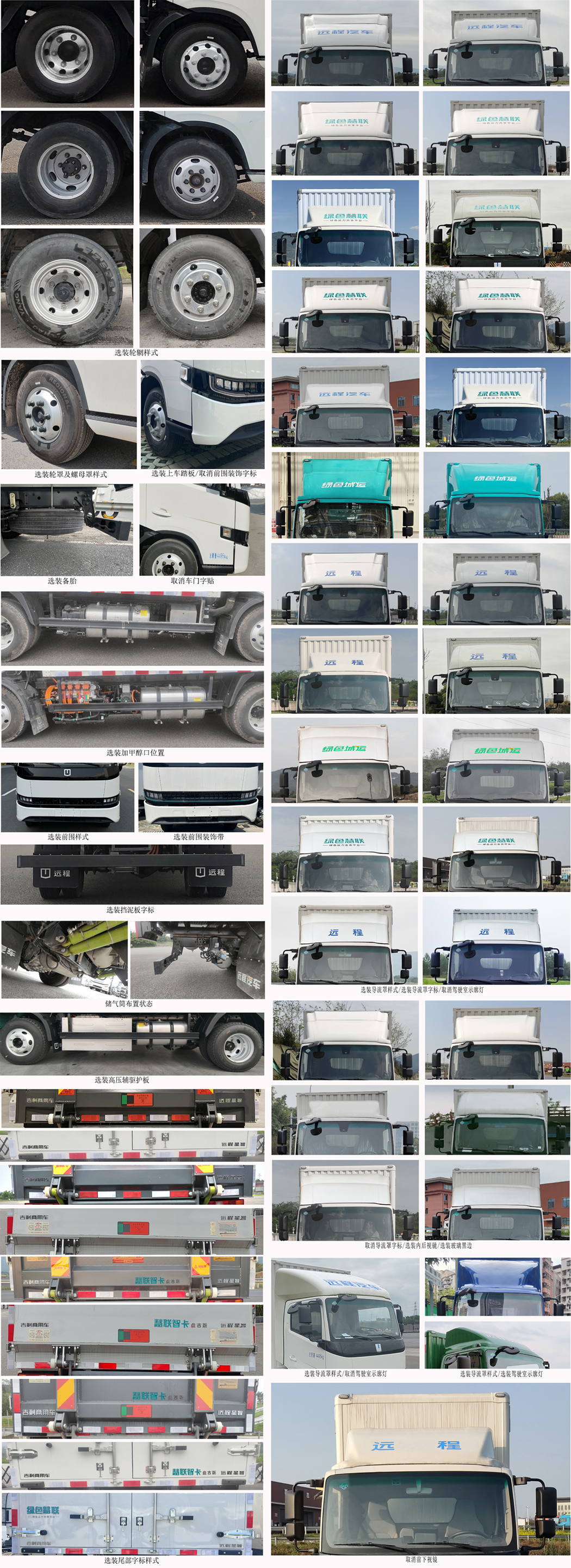 遠程牌JGL5049XXYSHEVGMR1甲醇插電式增程混合動力廂式運輸車公告圖片