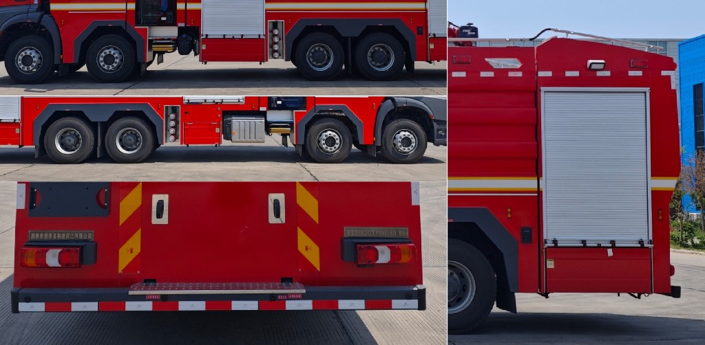潤(rùn)泰牌RT5381GXFSG180/B6水罐消防車公告圖片