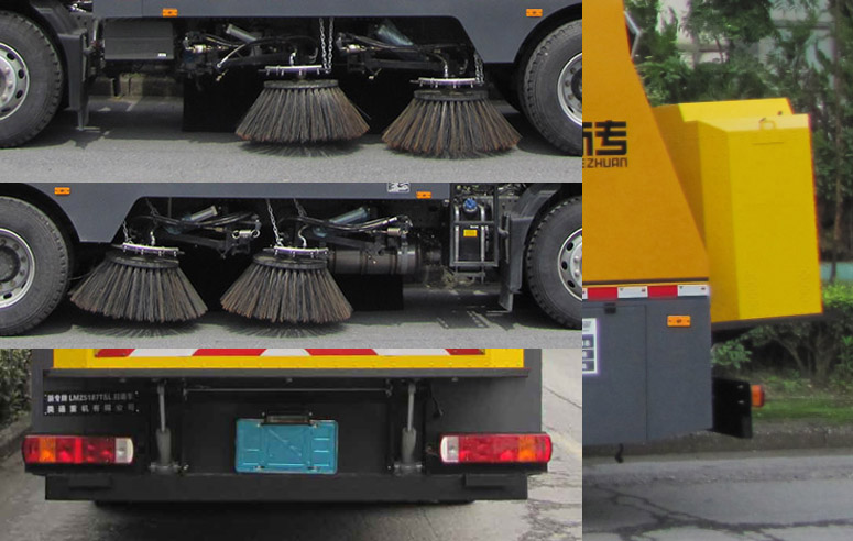 浙專牌LMZ5187TSL掃路車公告圖片