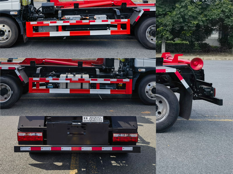 楚勝牌CSC5042ZXXPHEV插電式混合動(dòng)力車廂可卸式垃圾車公告圖片