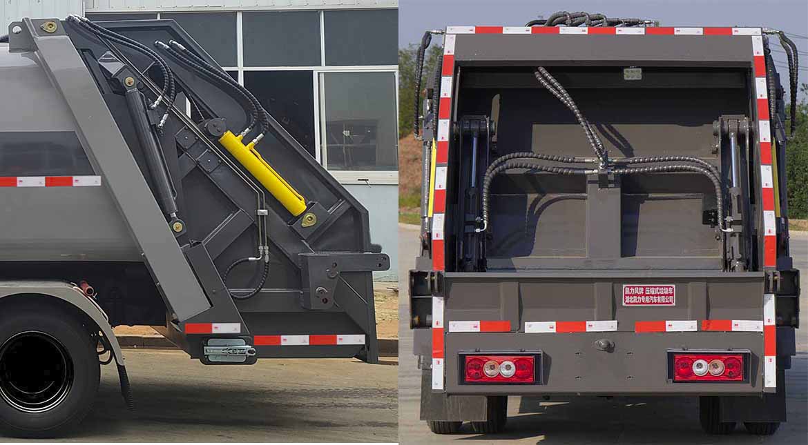 凱力風(fēng)牌KLF5041ZYSB6壓縮式垃圾車公告圖片