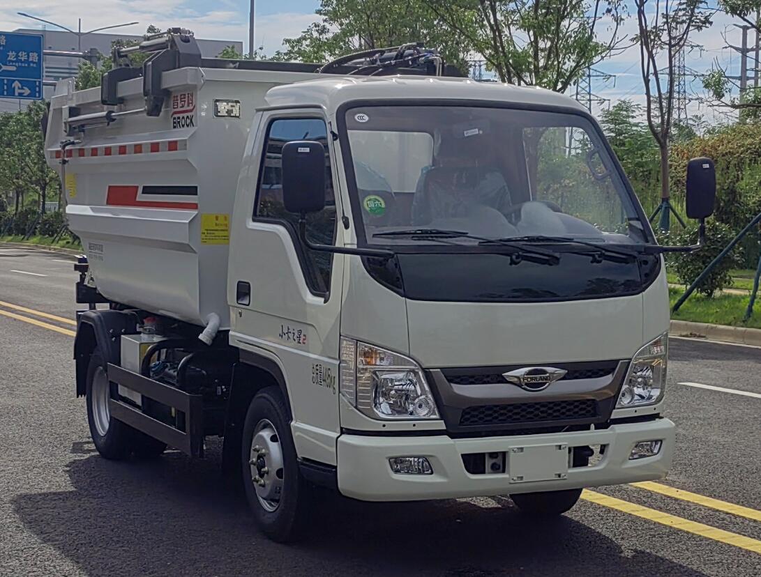 普羅科牌BJ5043ZZZE6-P2自裝卸式垃圾車公告圖片