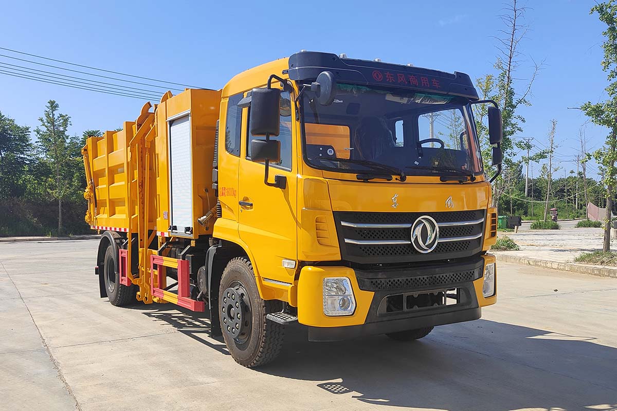 齊東方牌CLD5180ZZZEQ6自裝卸式垃圾車