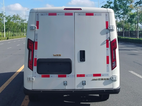 江淮牌HFC5030XXYEV14W純電動(dòng)廂式運(yùn)輸車公告圖片