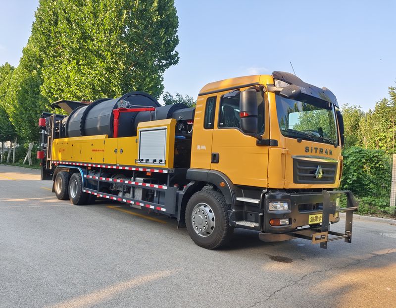 友一牌SYL5251TXB6瀝青路面熱再生修補(bǔ)車