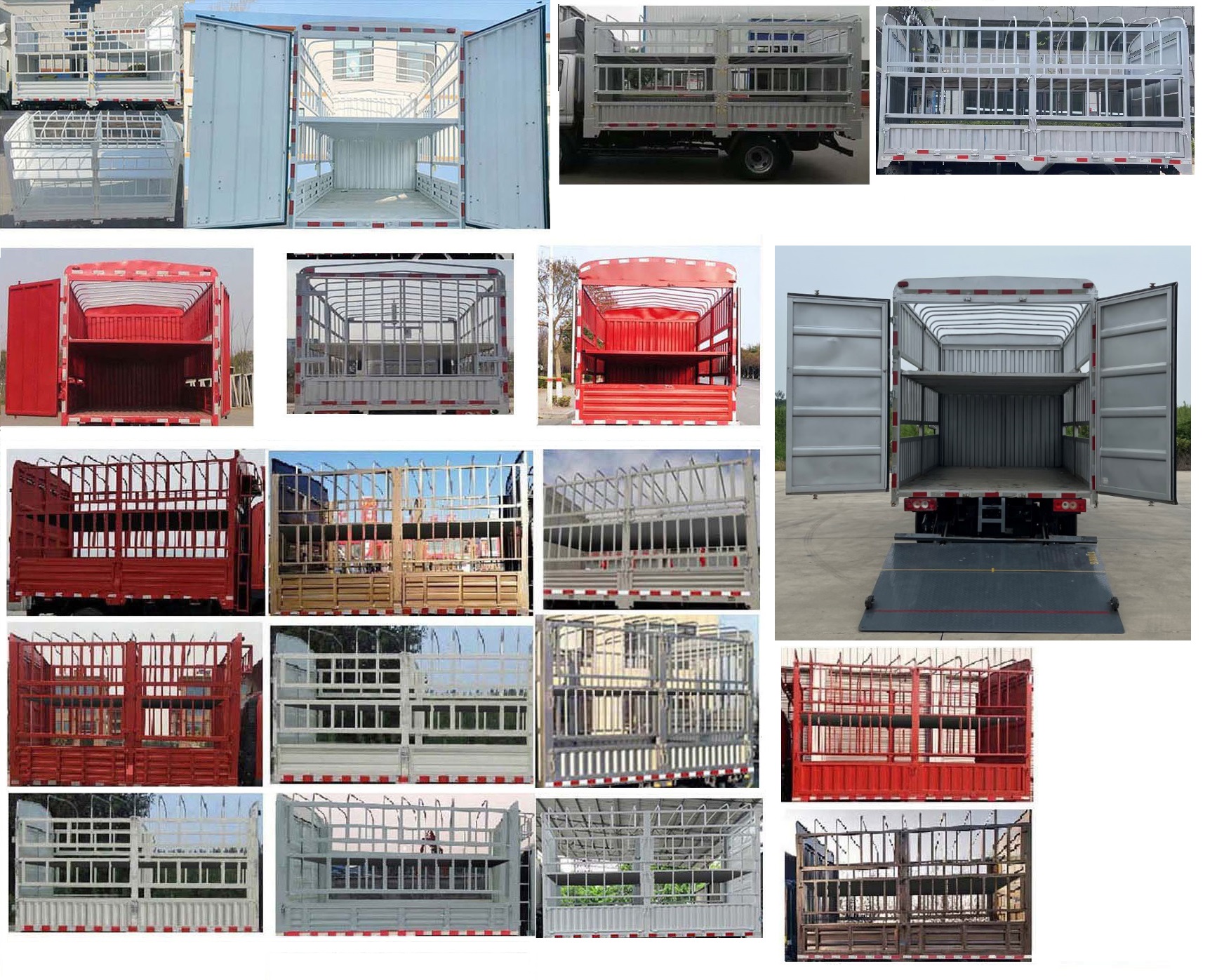 福田牌BJ5045CCYEVZ8純電動倉柵式運(yùn)輸車公告圖片