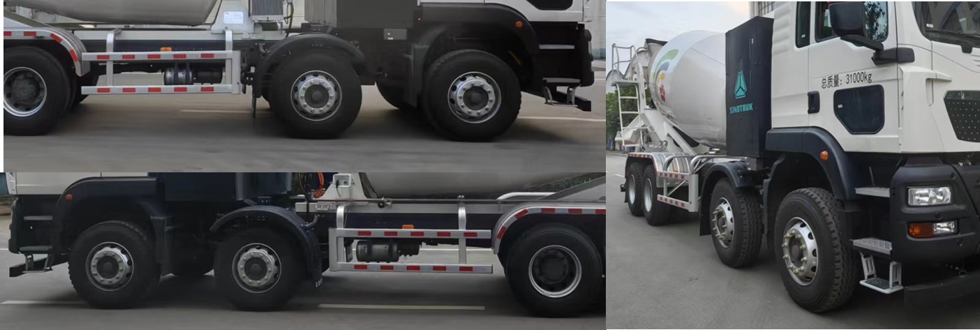 建友牌SDX5316GJBBEV9純電動(dòng)混凝土攪拌運(yùn)輸車公告圖片