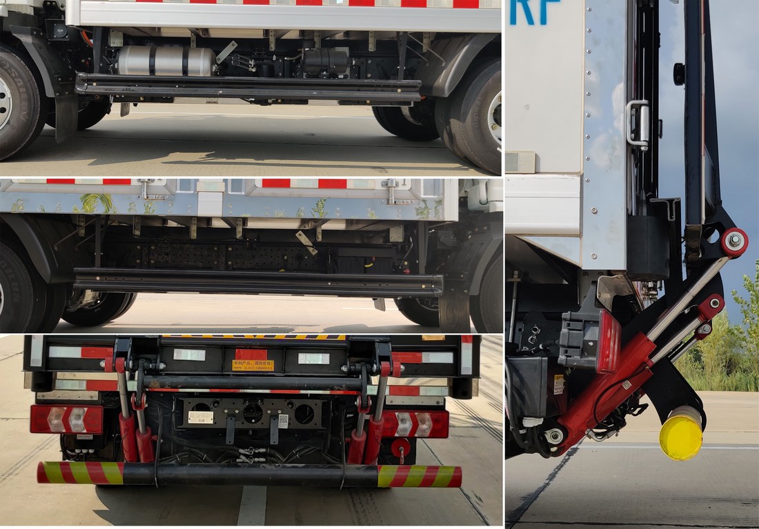 陜汽牌SX5047XLCBEV341N純電動冷藏車公告圖片