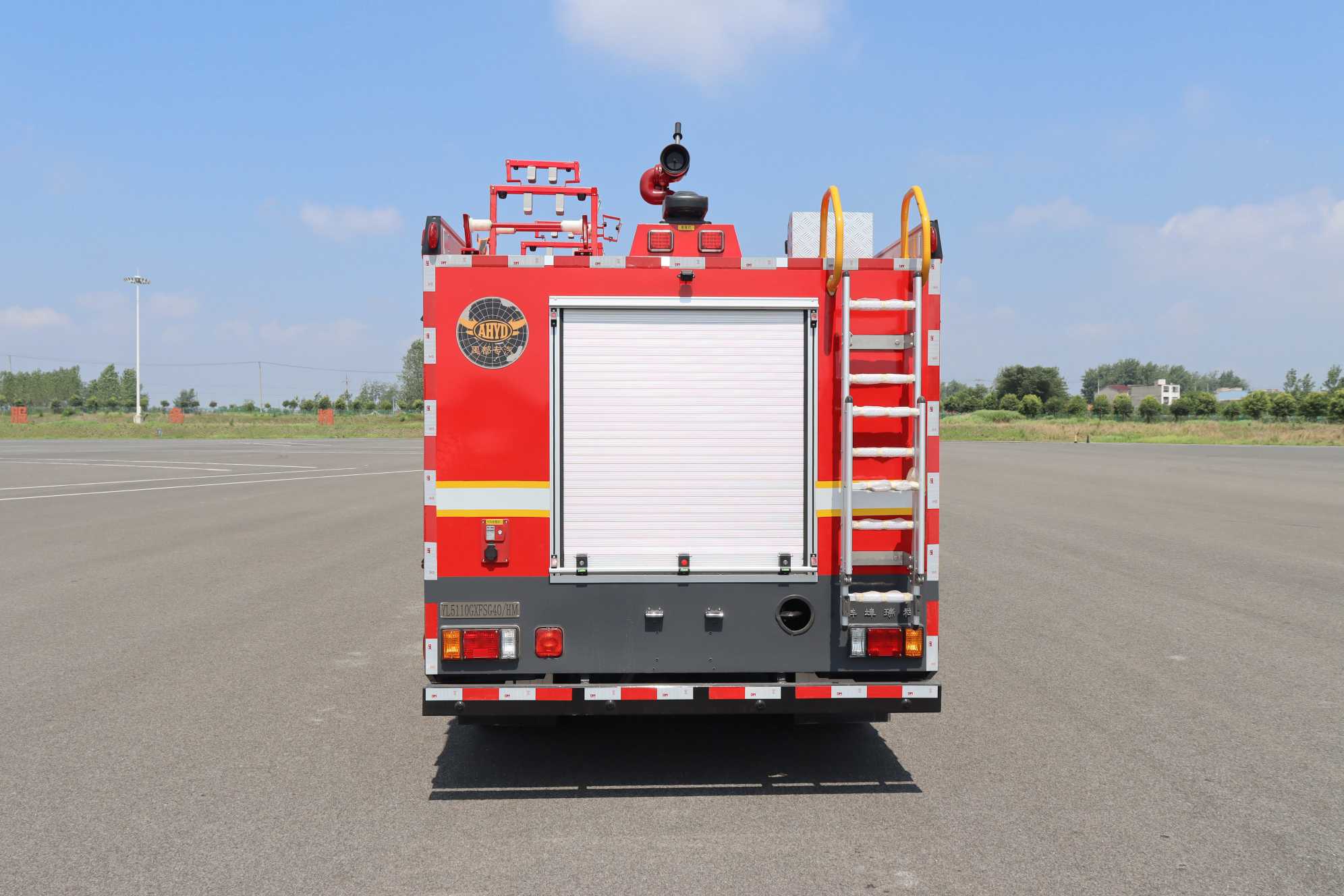 禹都牌YL5110GXFSG40/HM水罐消防車公告圖片