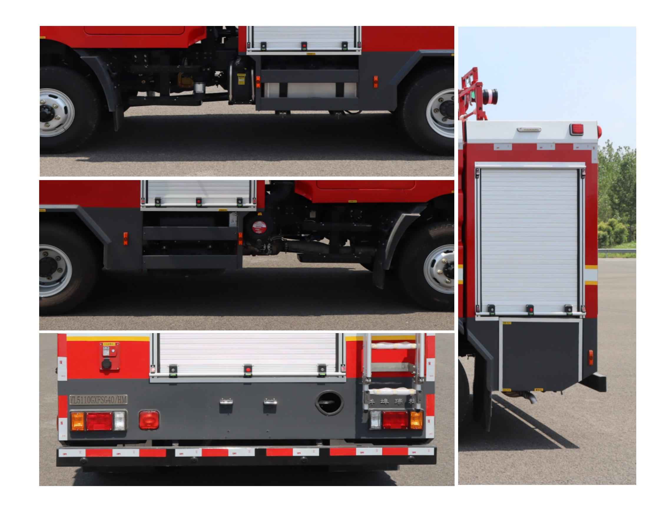 禹都牌YL5110GXFSG40/HM水罐消防車公告圖片