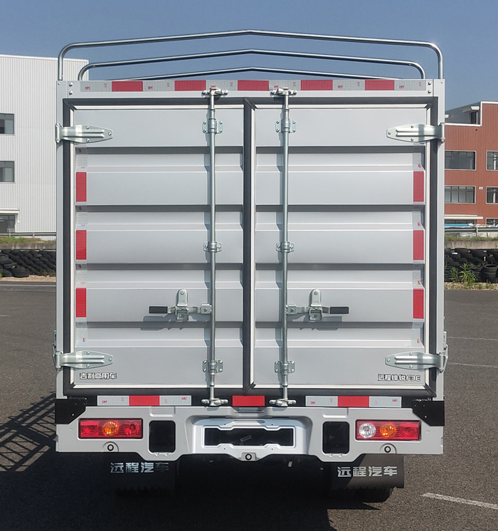 遠程牌JGL5031CCYBEVGR1純電動倉柵式運輸車公告圖片