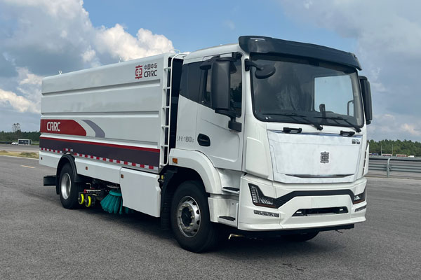 中國中車牌TEG5181TXSAZCBEV1純電動洗掃車