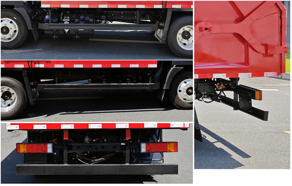 偲佤閣牌YLW5040ZXL廂式垃圾車公告圖片