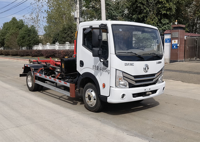 斯太隆牌HZH5045ZXXE6車廂可卸式垃圾車公告圖片