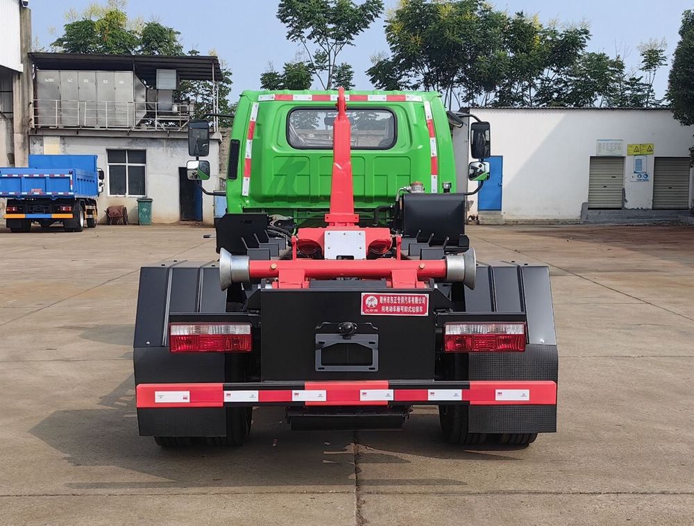 炎帝牌SZD5110ZXXHFBEV純電動車廂可卸式垃圾車公告圖片