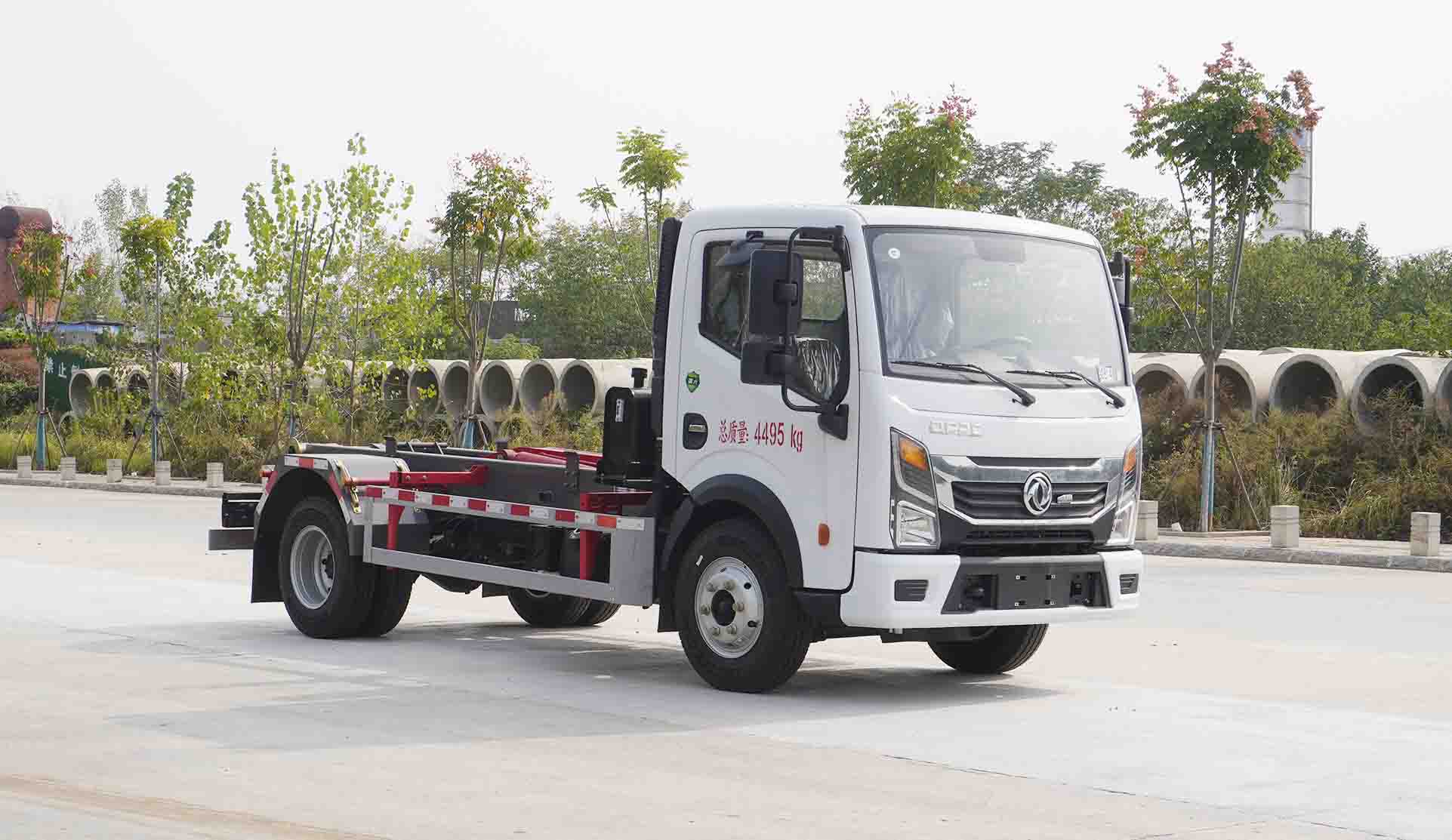 凱力風(fēng)牌KLF5043ZXXE6車廂可卸式垃圾車公告圖片