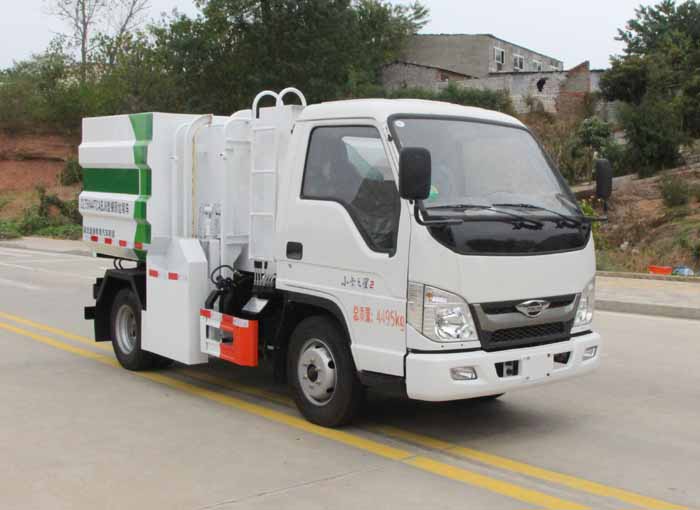 縱昂牌CLT5044TCABJ6餐廚垃圾車(chē)公告圖片