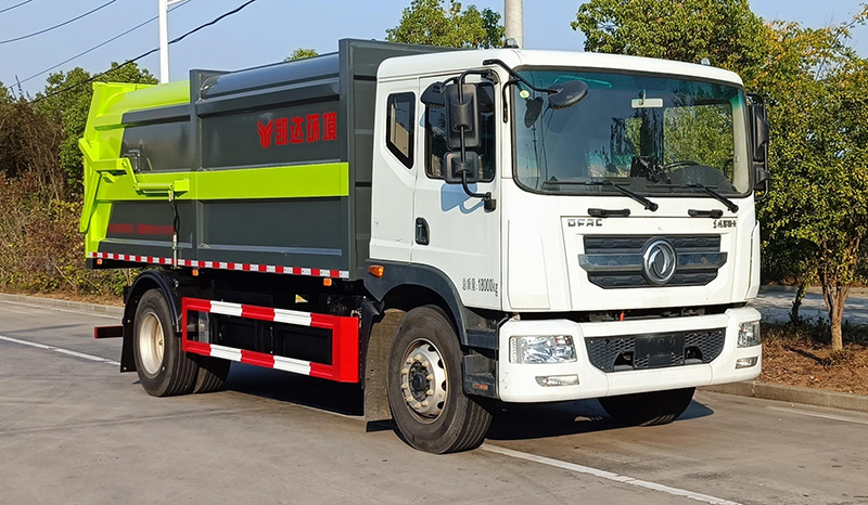 凱恒達(dá)牌HKD5180ZXLEQBEV純電動(dòng)廂式垃圾車