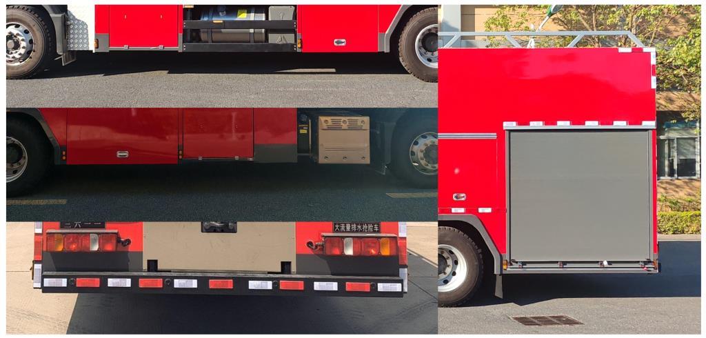 楚云龍牌XFY5170TPS4大流量排水搶險車公告圖片