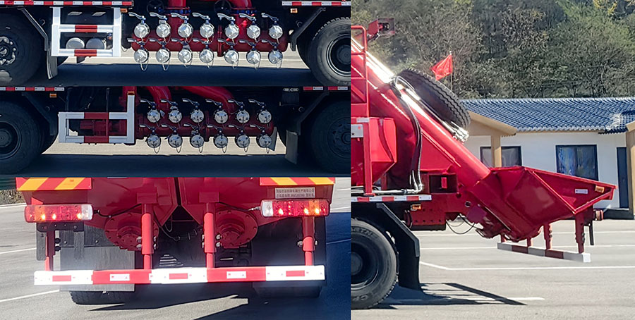 奈森聯(lián)合牌XNS5300THS混砂車公告圖片