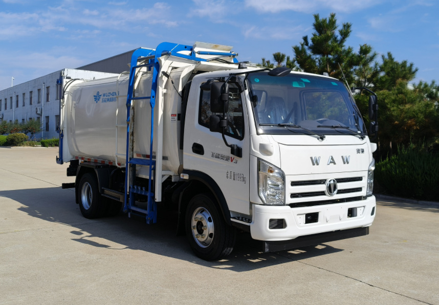 五征牌WZK5120ZZZW63K6自裝卸式垃圾車公告圖片