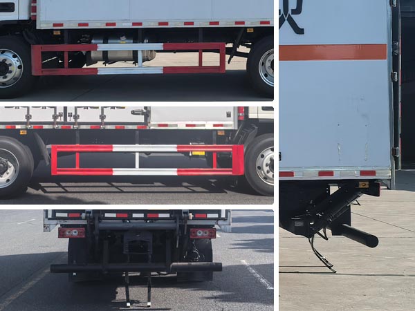 匯力威牌VVV5120XRQBJ6易燃氣體廂式運輸車公告圖片