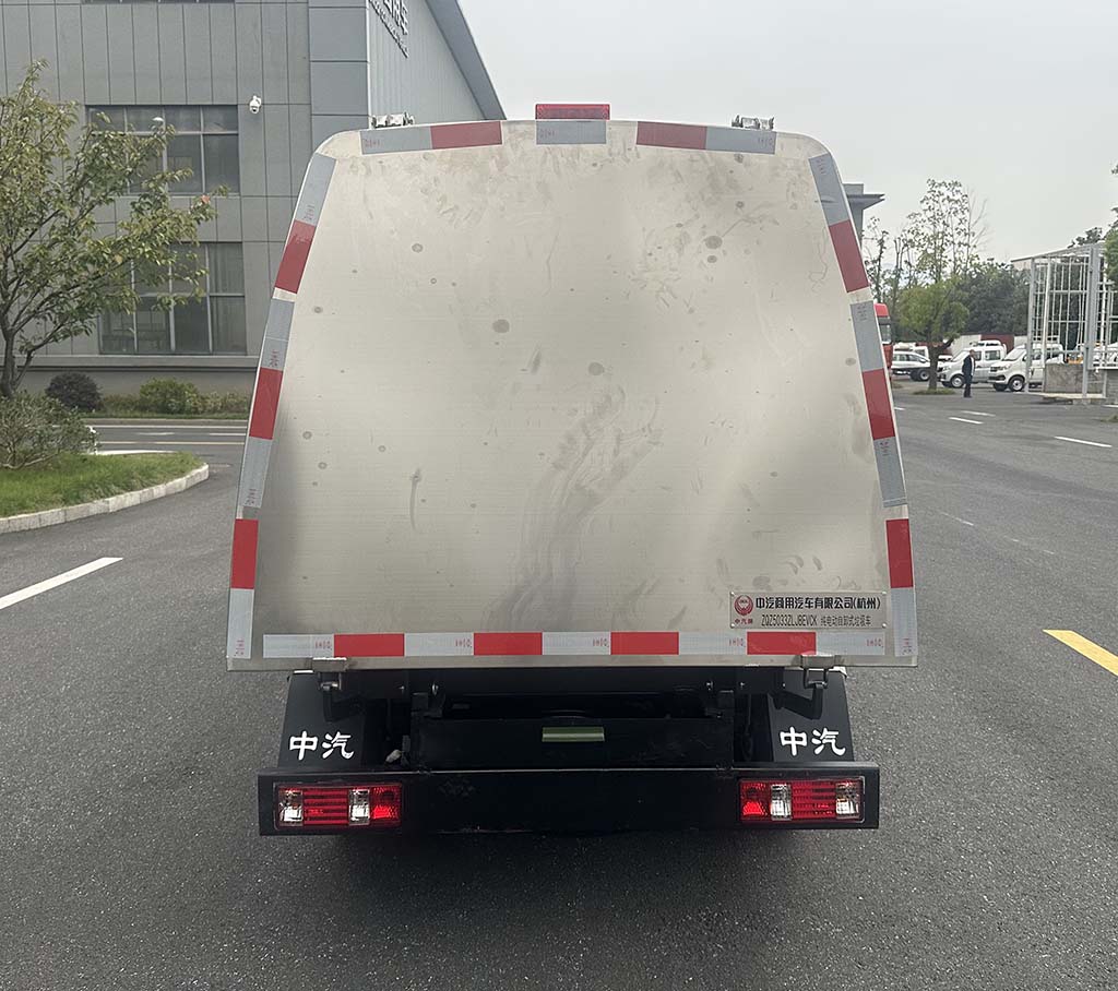 中汽牌ZQZ5033ZLJBEVCK純電動自卸式垃圾車公告圖片