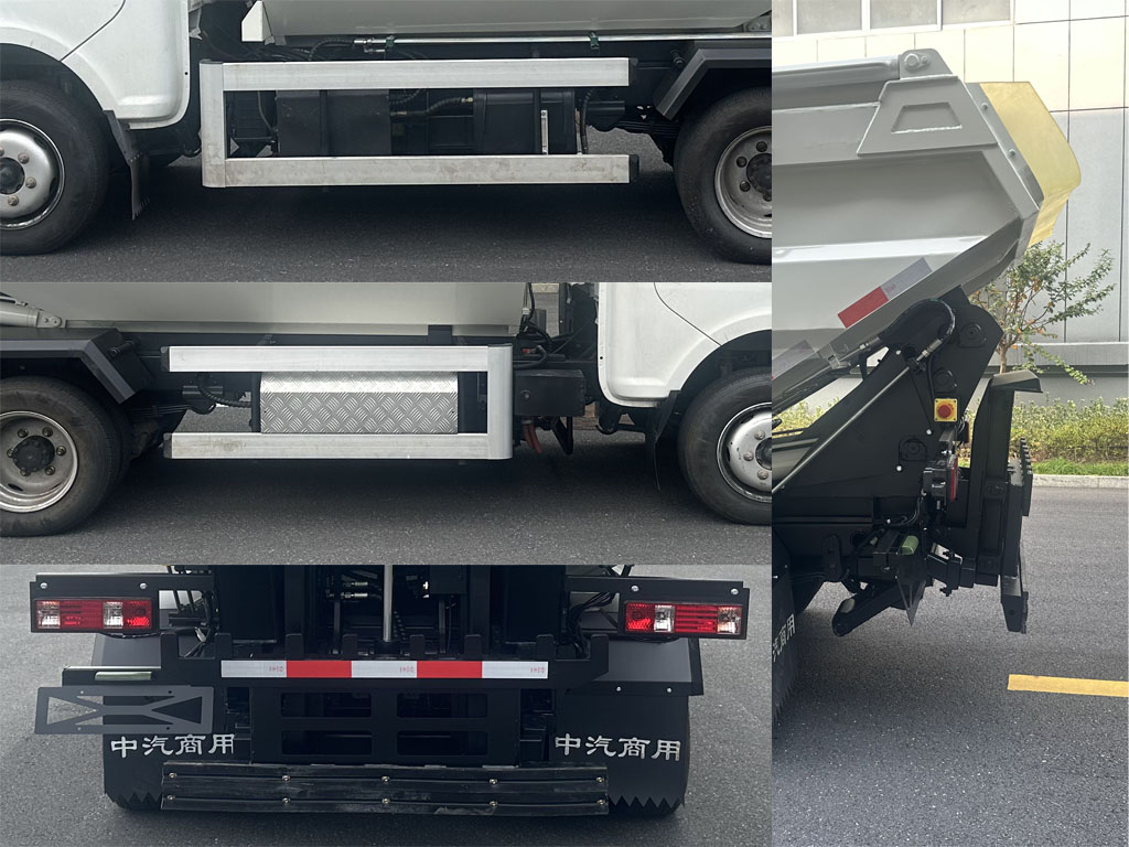 中汽牌ZQZ5045ZZZBEVCK純電動自裝卸式垃圾車公告圖片