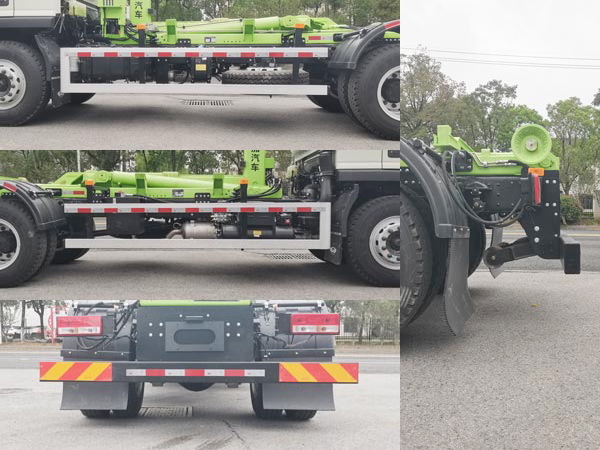 耶律潔牌SWT5180ZXXBJ6車廂可卸式垃圾車公告圖片