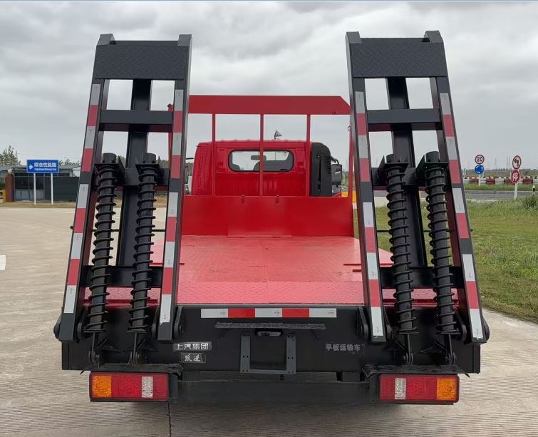 躍進牌SH5043TPBVEDCMZ9平板運輸車公告圖片