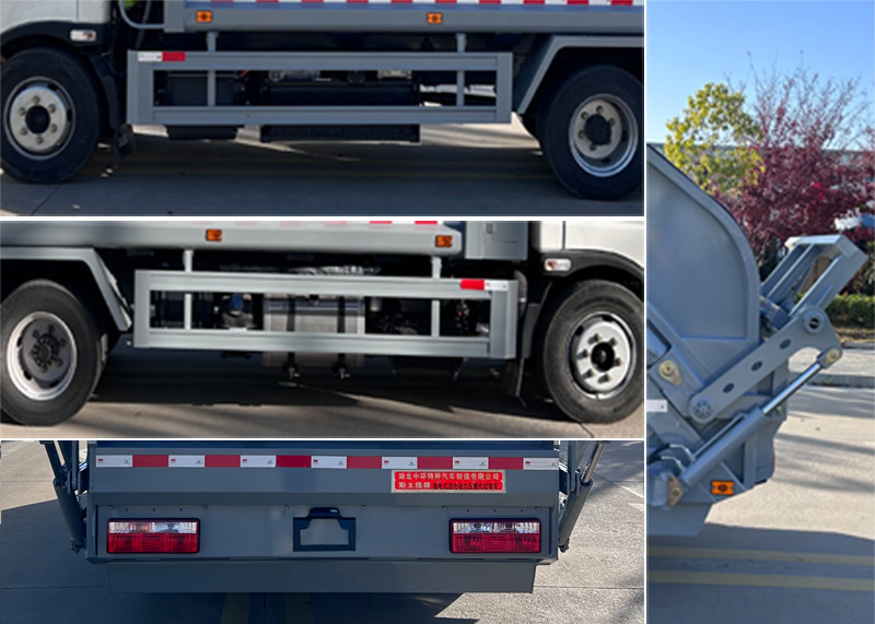 插電式混合動力壓縮式垃圾車圖片