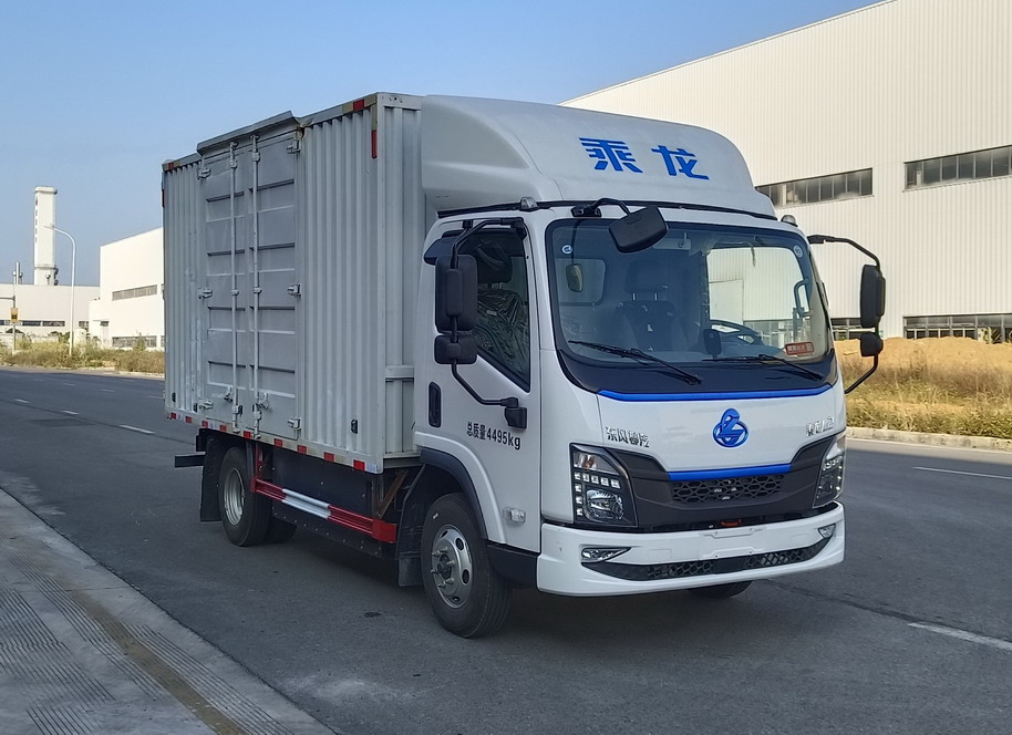 乘龍牌LZ5040XXYL2AWREEV01插電式增程混合動力廂式運輸車公告圖片