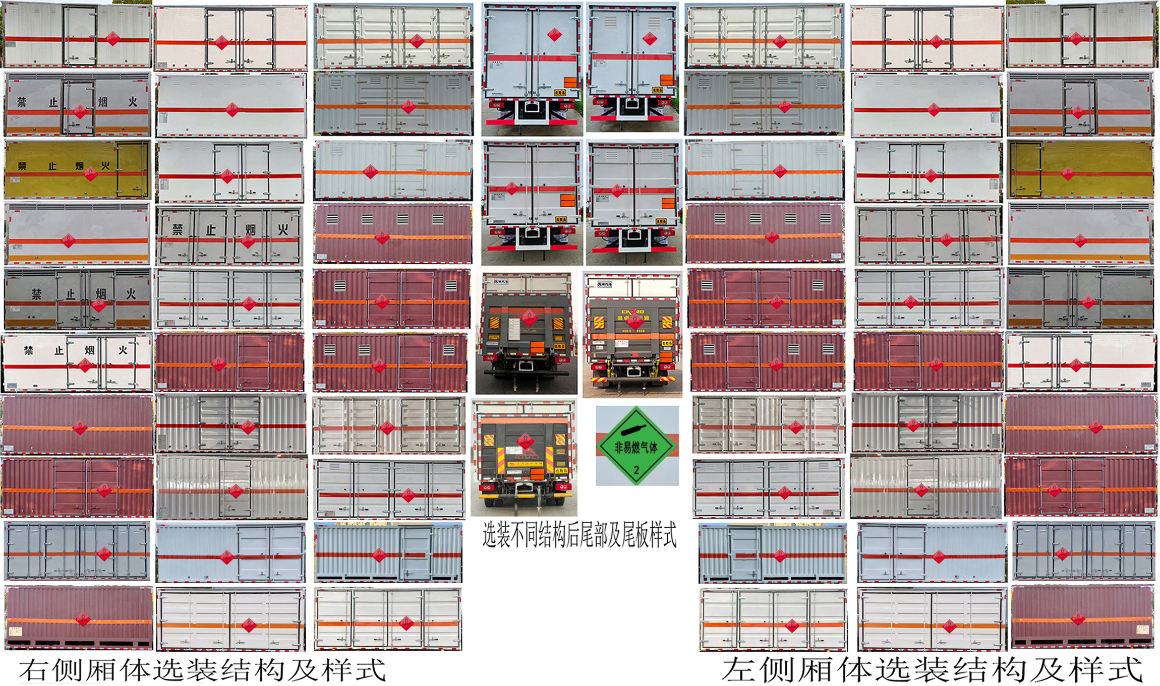 百捷牌QYY5128XRQBJ6易燃?xì)怏w廂式運(yùn)輸車公告圖片