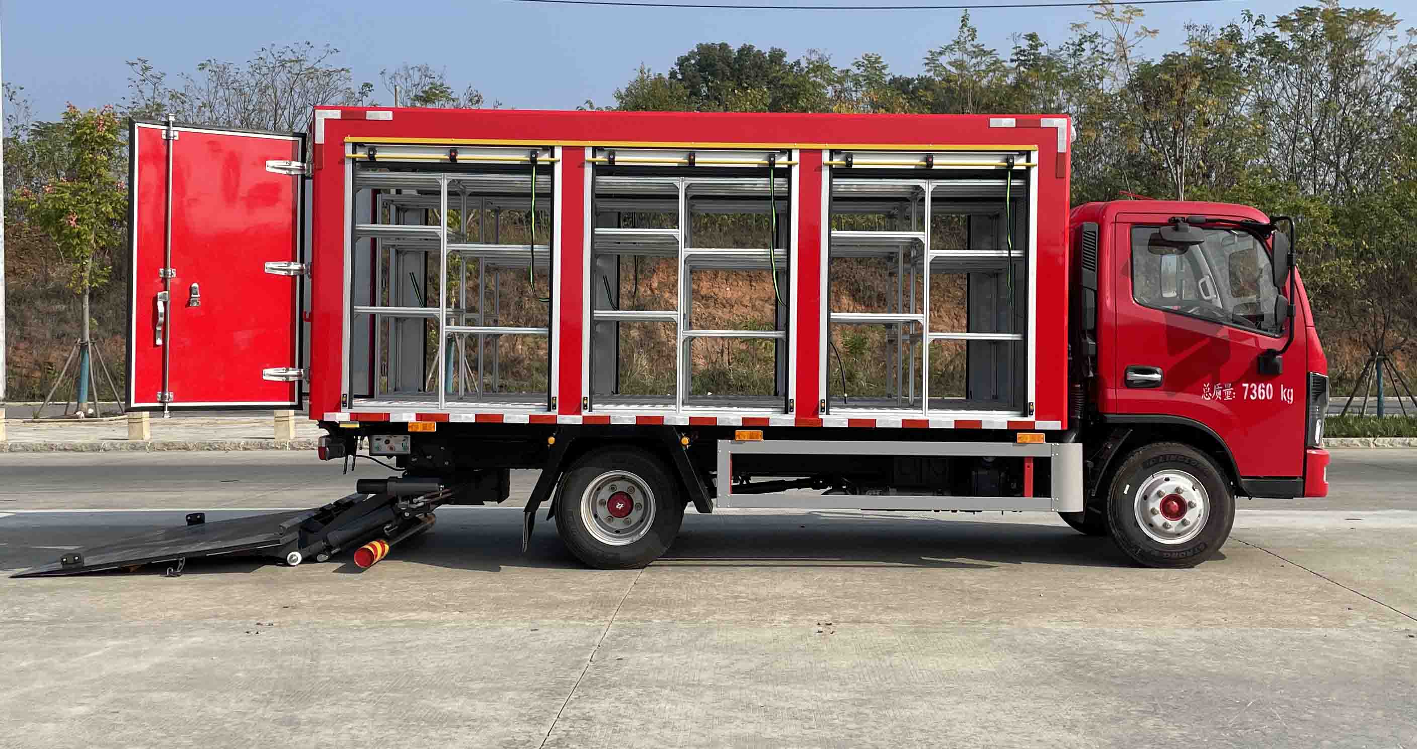 凱力風(fēng)牌KLF5071XZBEQ6裝備車(chē)公告圖片