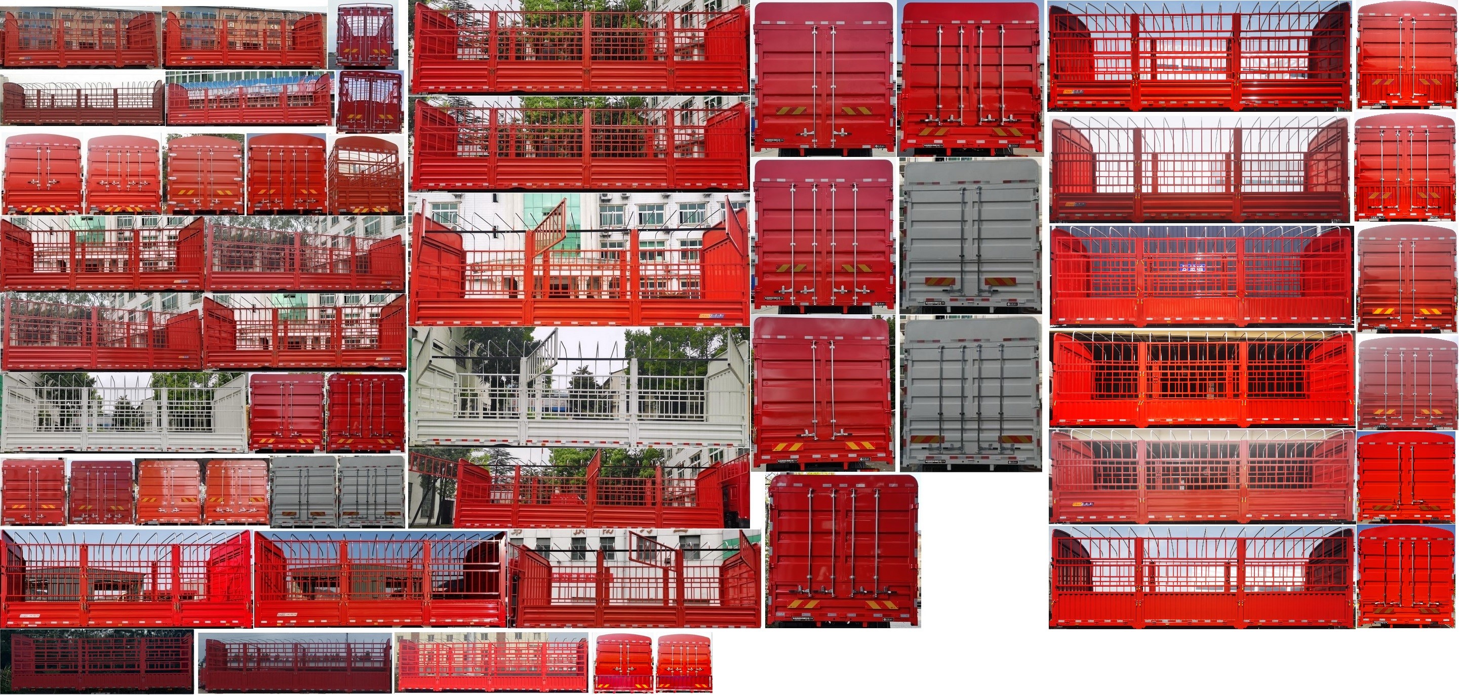 東風(fēng)牌DFH5260CCYE1倉(cāng)柵式運(yùn)輸車公告圖片