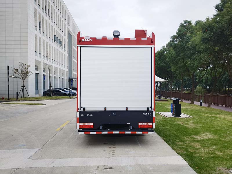 三一牌SYM5100GXFSG20水罐消防車公告圖片