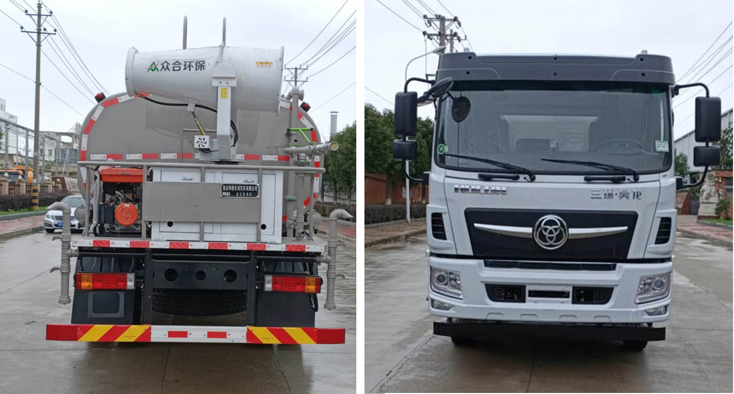 神綠通牌SLV5166GPSST綠化噴灑車公告圖片