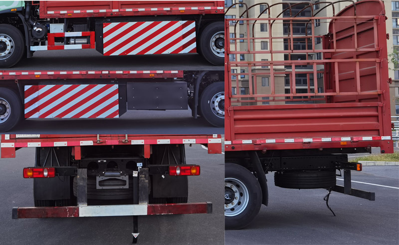 東風(fēng)牌EQ5182CCYREEV插電式增程混合動(dòng)力倉(cāng)柵式運(yùn)輸車(chē)公告圖片