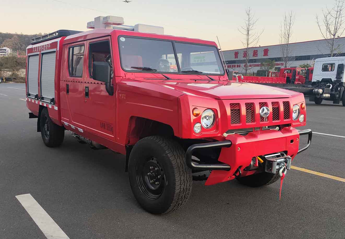 專致牌YZZ5042TPS6BW大流量排水搶險車