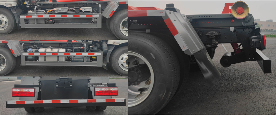 飛碟牌FD5042ZXXW63PHEV-1插電式混合動(dòng)力車廂可卸式垃圾車公告圖片