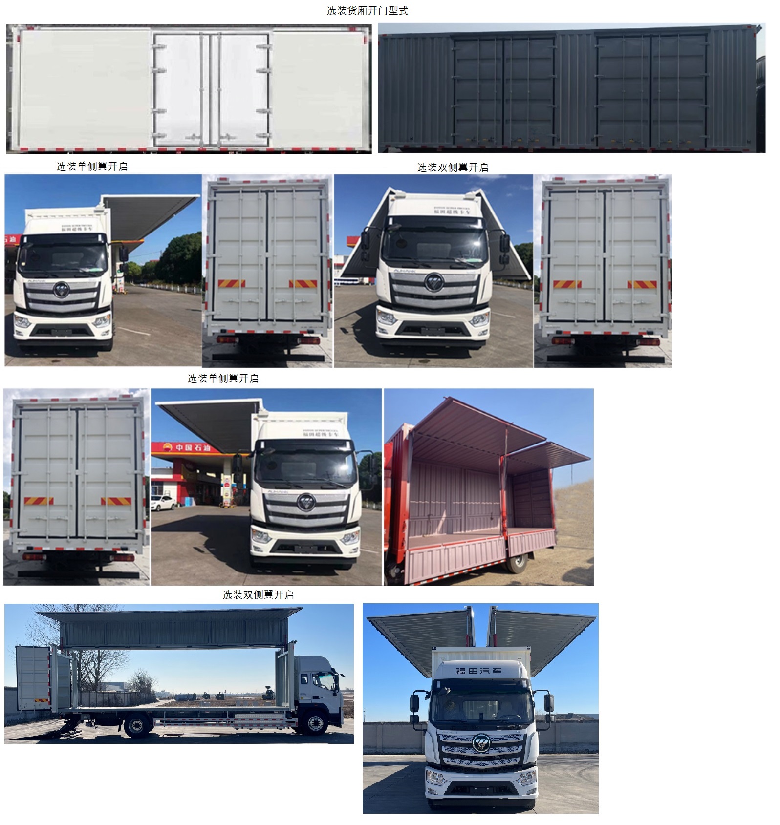 福田牌BJ5186XYKEV5純電動翼開啟廂式車公告圖片