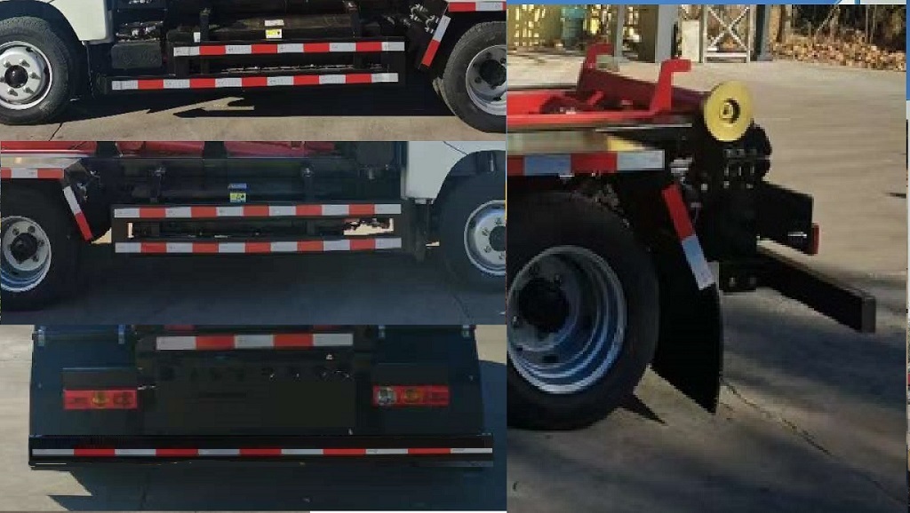 福田牌BJ5042ZXXEV2純電動(dòng)車廂可卸式垃圾車公告圖片