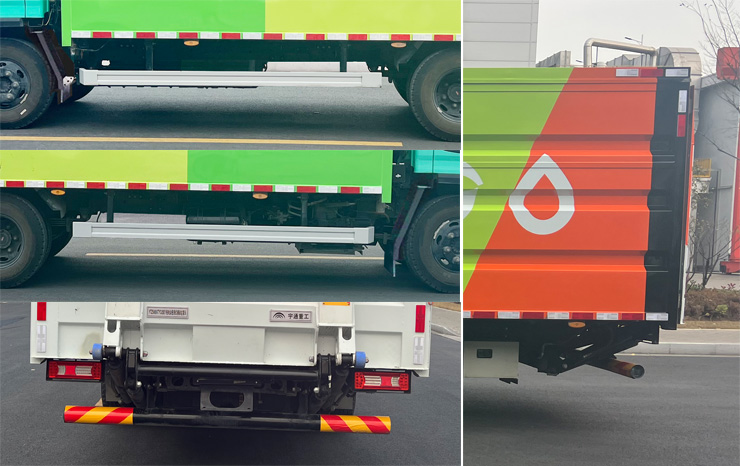 宇通牌YTZ5080XTYD2BEV純電動(dòng)密閉式桶裝垃圾車公告圖片