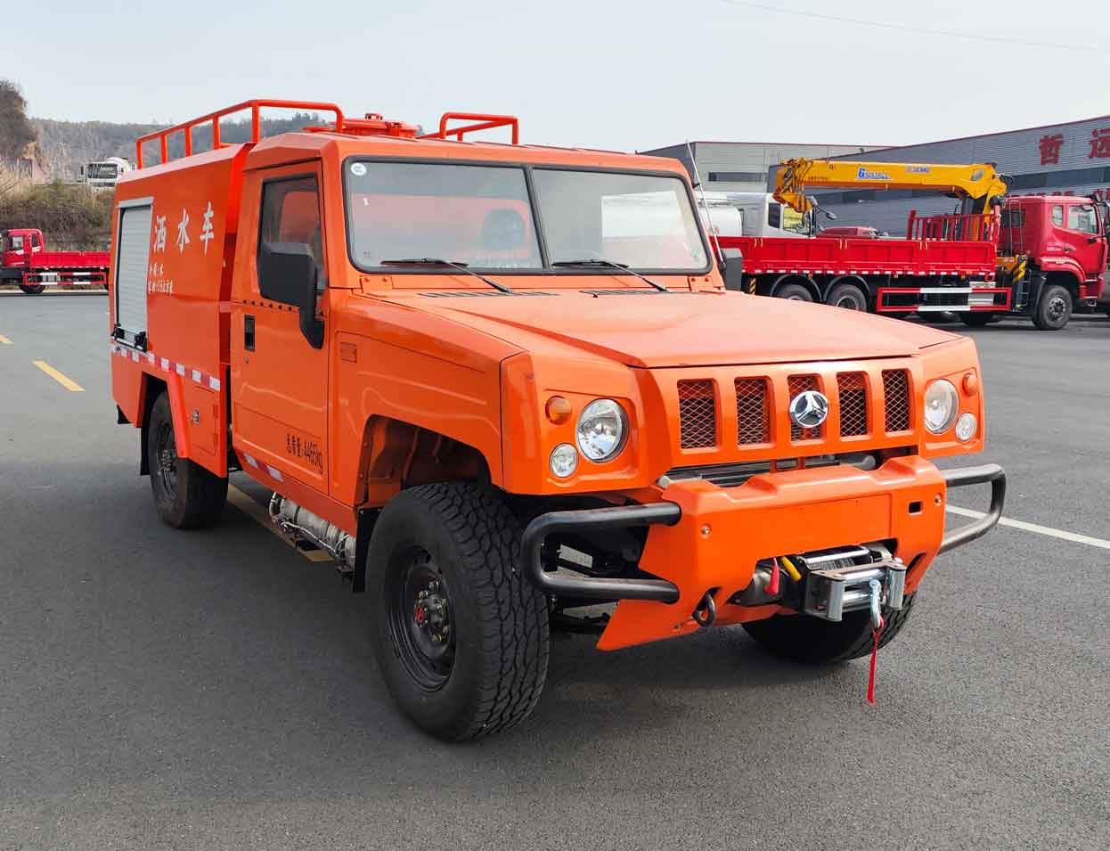 YZZ5043GSS6BW型灑水車圖片