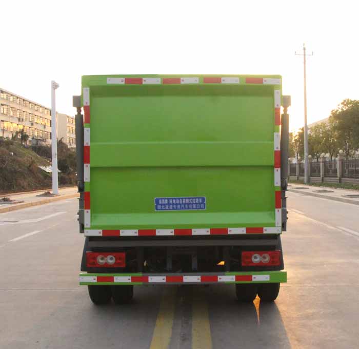 縱昂牌CLT5041ZZZBJBEV純電動自裝卸式垃圾車公告圖片