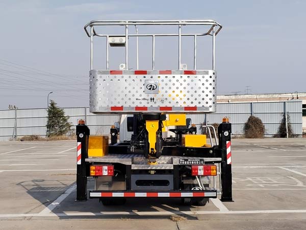 駿通牌JF5040JGKJ6高空作業(yè)車公告圖片